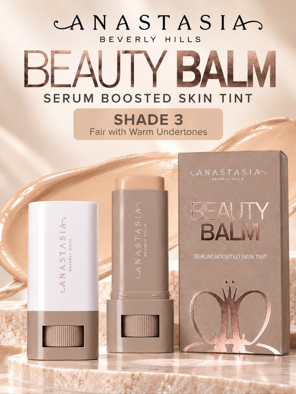 Anastasia Beverly Hills Beauty Balm Serum Boosted Skin Tint – Shade 3